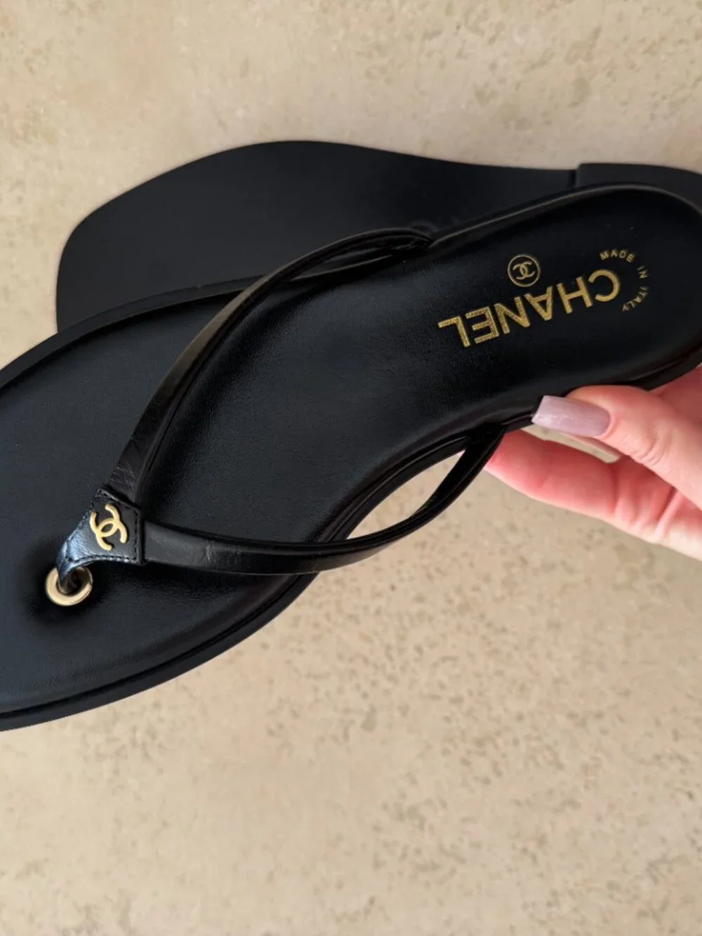 Chanel Thongs/Flip Flops
